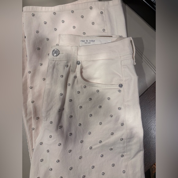 Rag & Bone studded jeans - Ankle wide leg - Picture 5 of 6